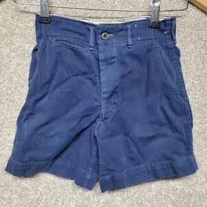 Vintage Boy Scouts Of America Cargo Shorts 22x5 Navy Blue USA Vtg